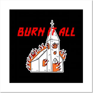 Burn Posters and Art